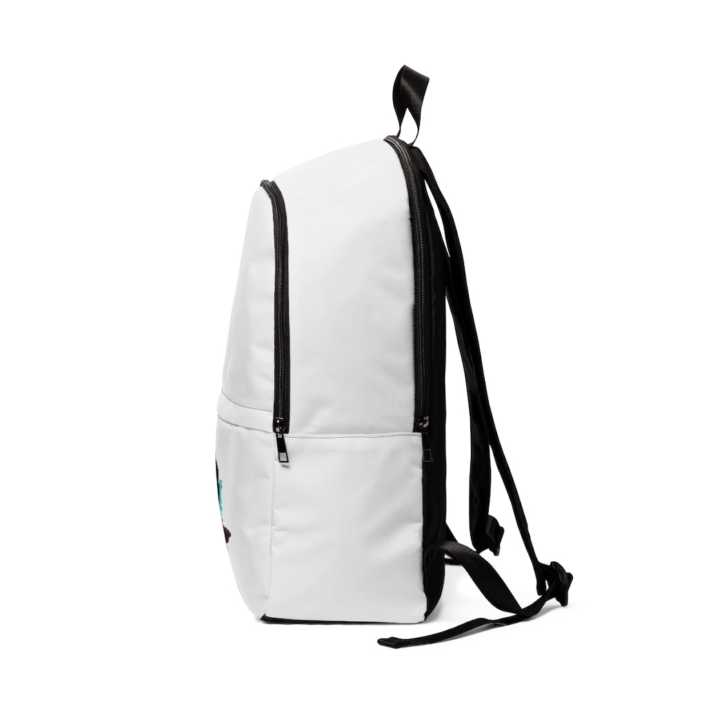 Birdi Unisex Fabric Backpack in various colors, showcasing its lightweight and waterproof design, padded back panel, and adjustable shoulder straps.