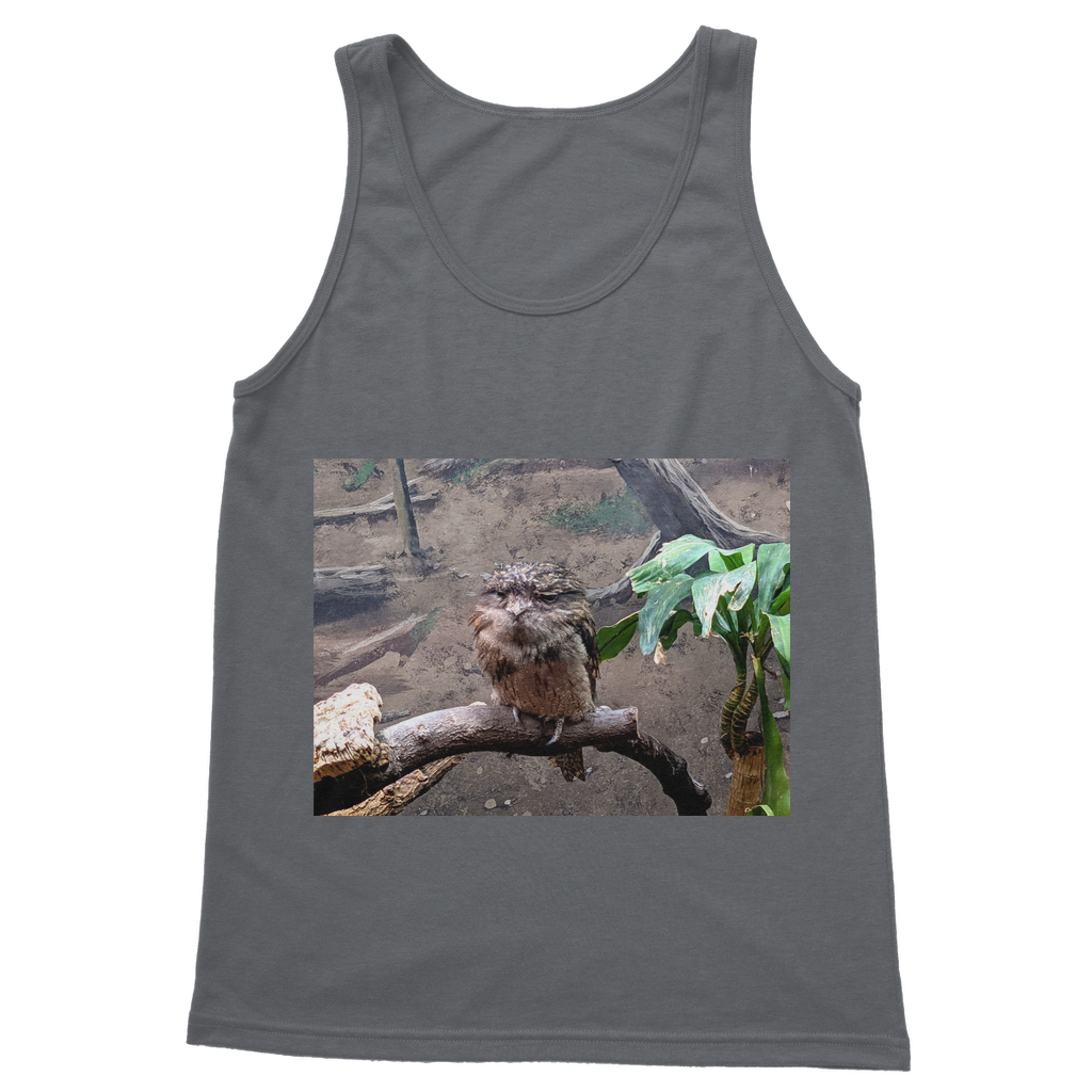 BirdOwl Classic Adult Vest Top in various colors, showcasing its unisex design and high-quality cotton fabric.