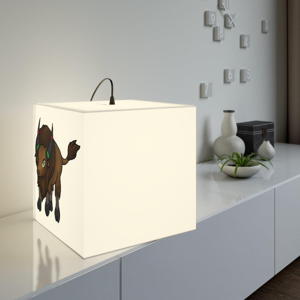 Bitox Light Cube Lamp showcasing its unique cube design, available in two sizes, perfect for stylish indoor lighting.