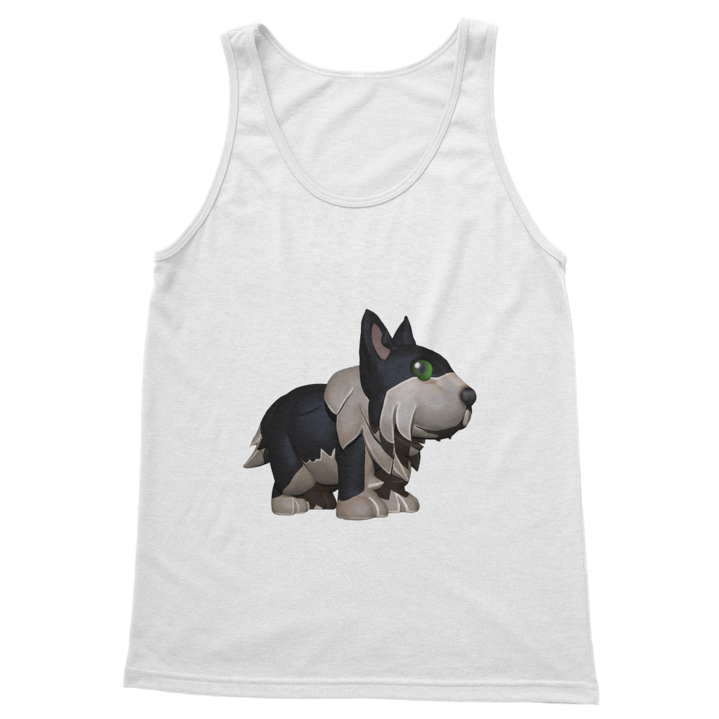 Black Dog Classic Adult Vest Top in various colors, showcasing its unisex design and quality fabric.