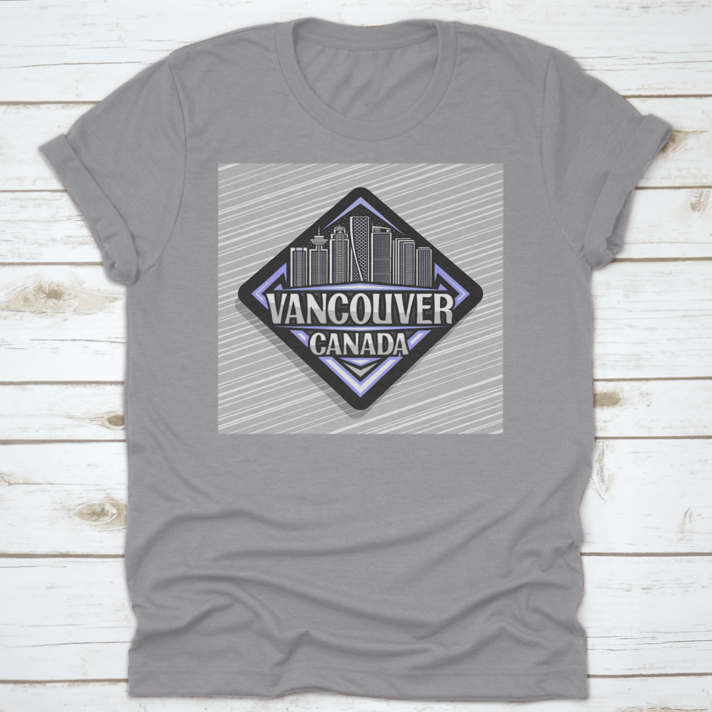 Black Rhombus Road Sign T-shirt featuring a contemporary line illustration, made from 100% cotton for comfort.