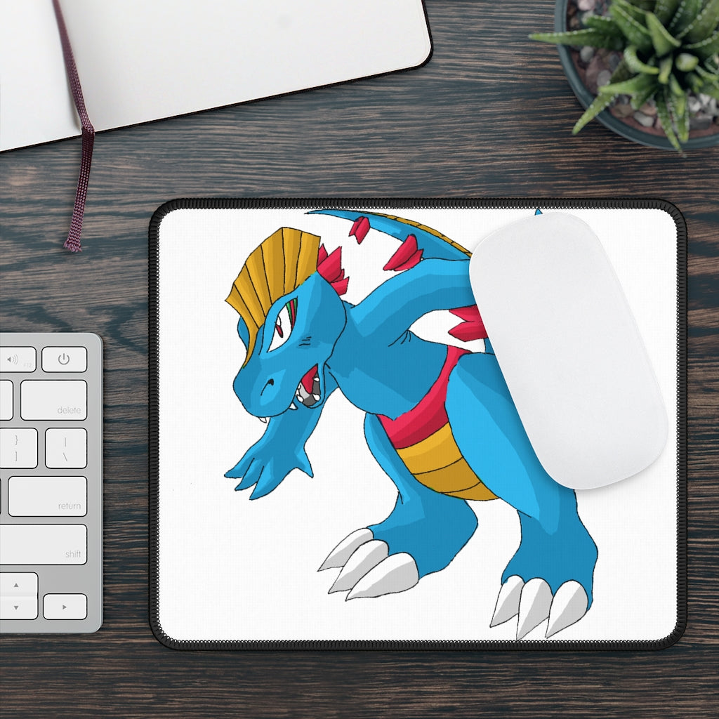 Blastdile Gaming Mouse Pad featuring vibrant custom designs and stitched edges for durability, measuring 9x7 inches.