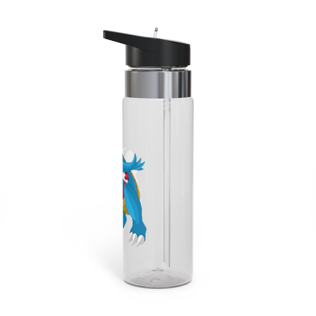 Blastdile Kensington Tritan™ Sport Bottle in vibrant colors with a carabiner hook, showcasing its durable design and spill-resistant lid.