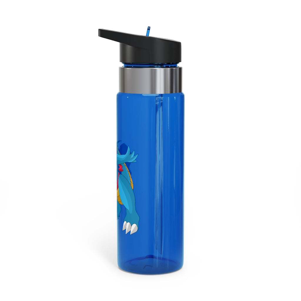 Blastdile Kensington Tritan™ Sport Bottle in vibrant colors with a carabiner hook, showcasing its durable design and spill-resistant lid.