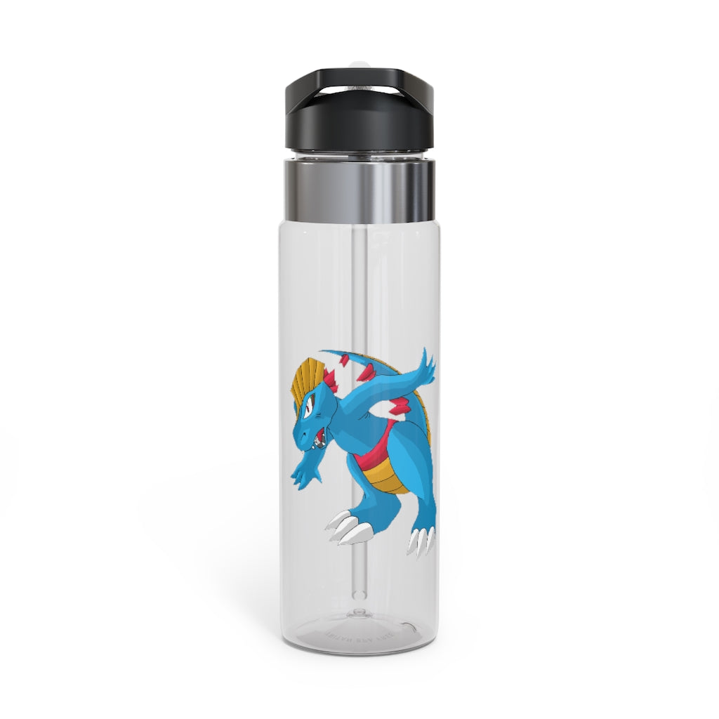 Blastdile Kensington Tritan™ Sport Bottle in vibrant colors with a carabiner hook, showcasing its durable design and spill-resistant lid.