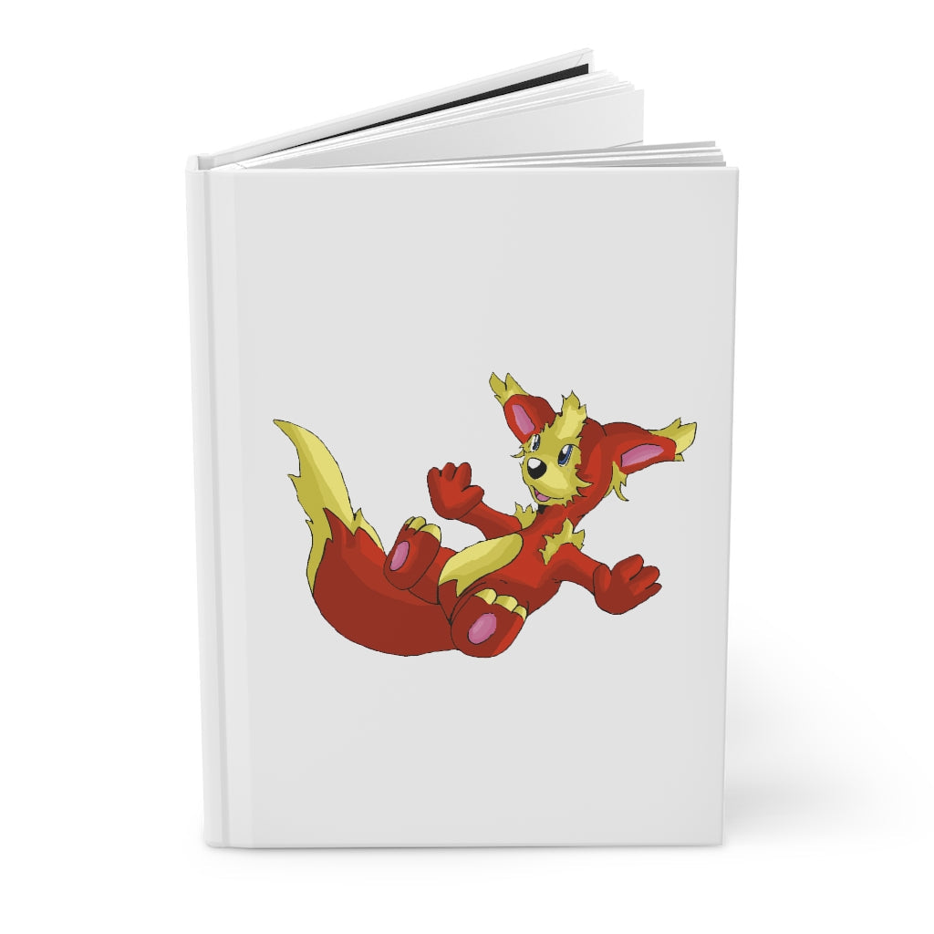 Blazeon Hardcover Journal Matte with customizable covers and lined pages, showcasing its elegant design and durable hardcover.