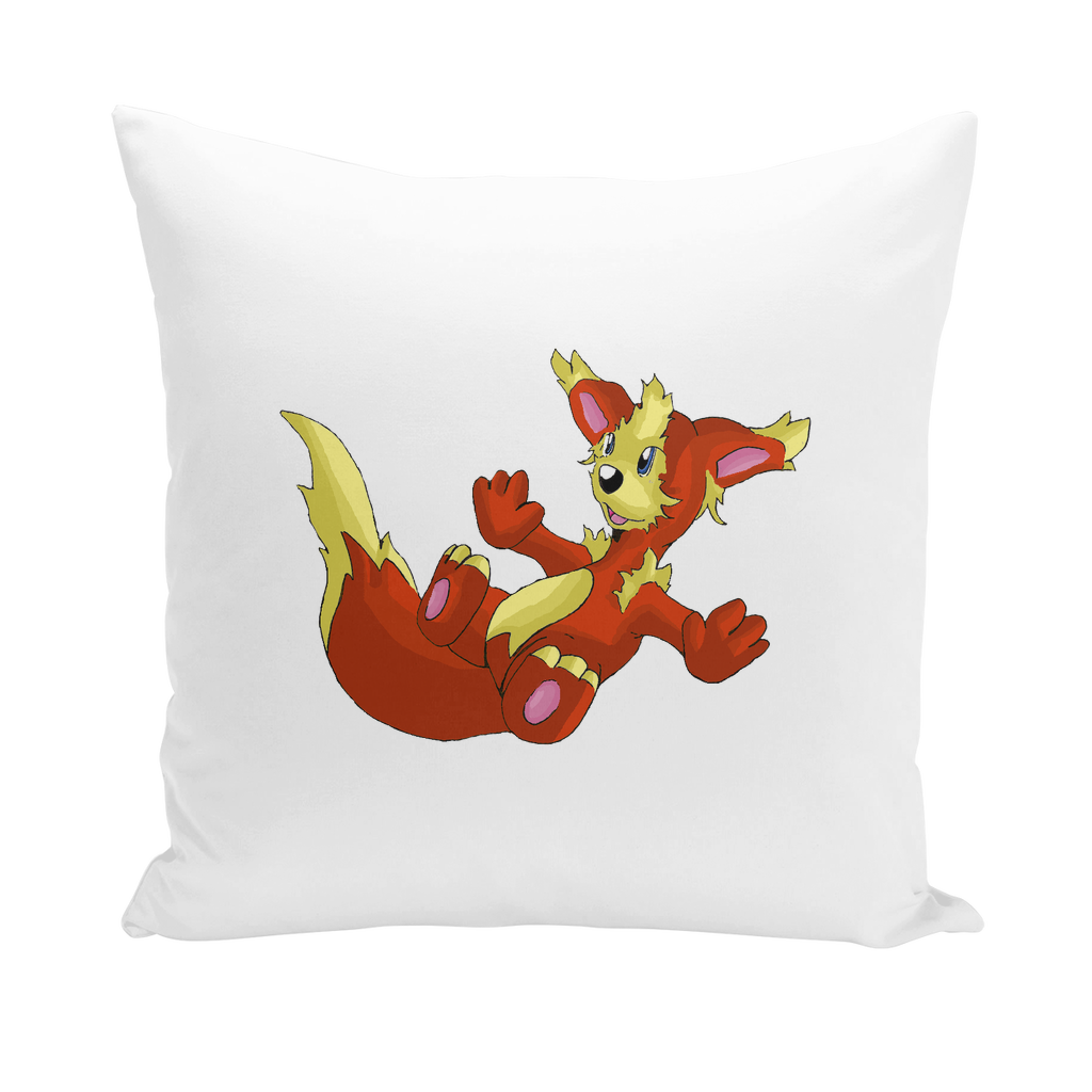 Blazeon Throw Pillows in various styles including linen, canvas, and suede, showcasing their vibrant colors and textures.