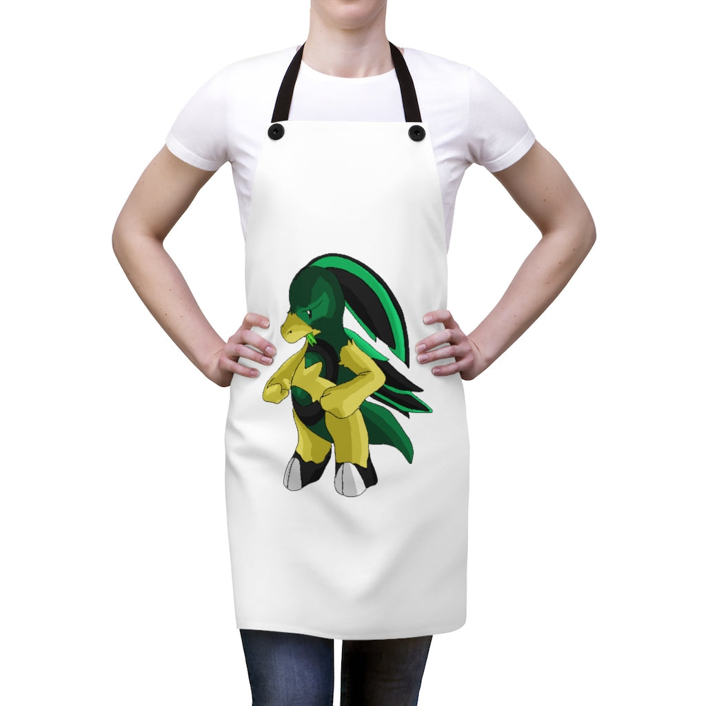 Bliblax Apron featuring a stylish design with black detachable twill straps, perfect for cooking and grilling.