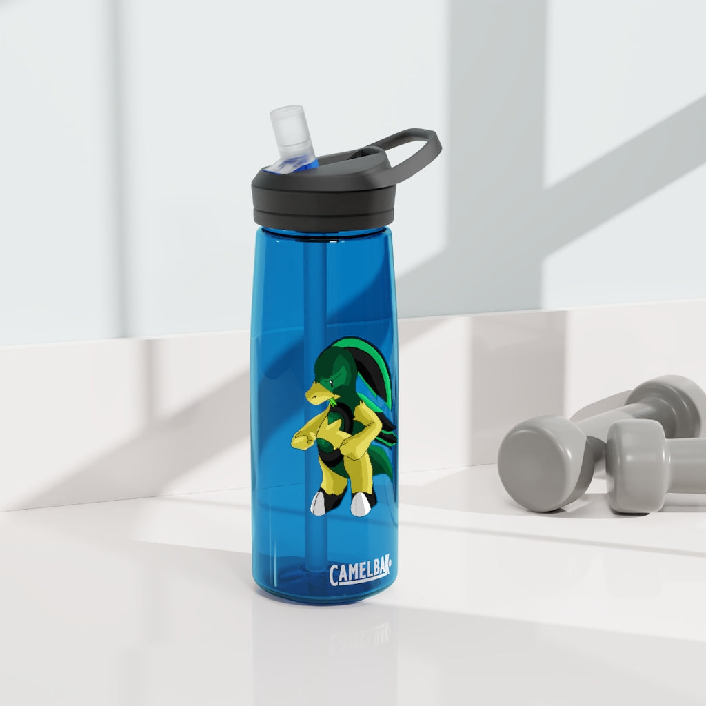 Bliblax CamelBak Eddy® Water Bottle in 20oz and 25oz sizes, showcasing its durable Tritan™ material and spill-proof design.