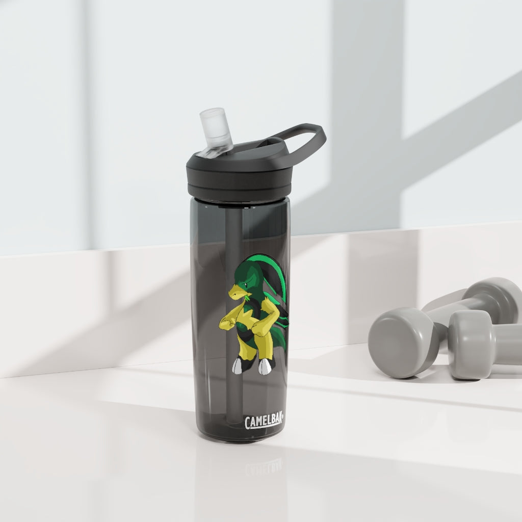 Bliblax CamelBak Eddy® Water Bottle in 20oz and 25oz sizes, showcasing its durable Tritan™ material and spill-proof design.