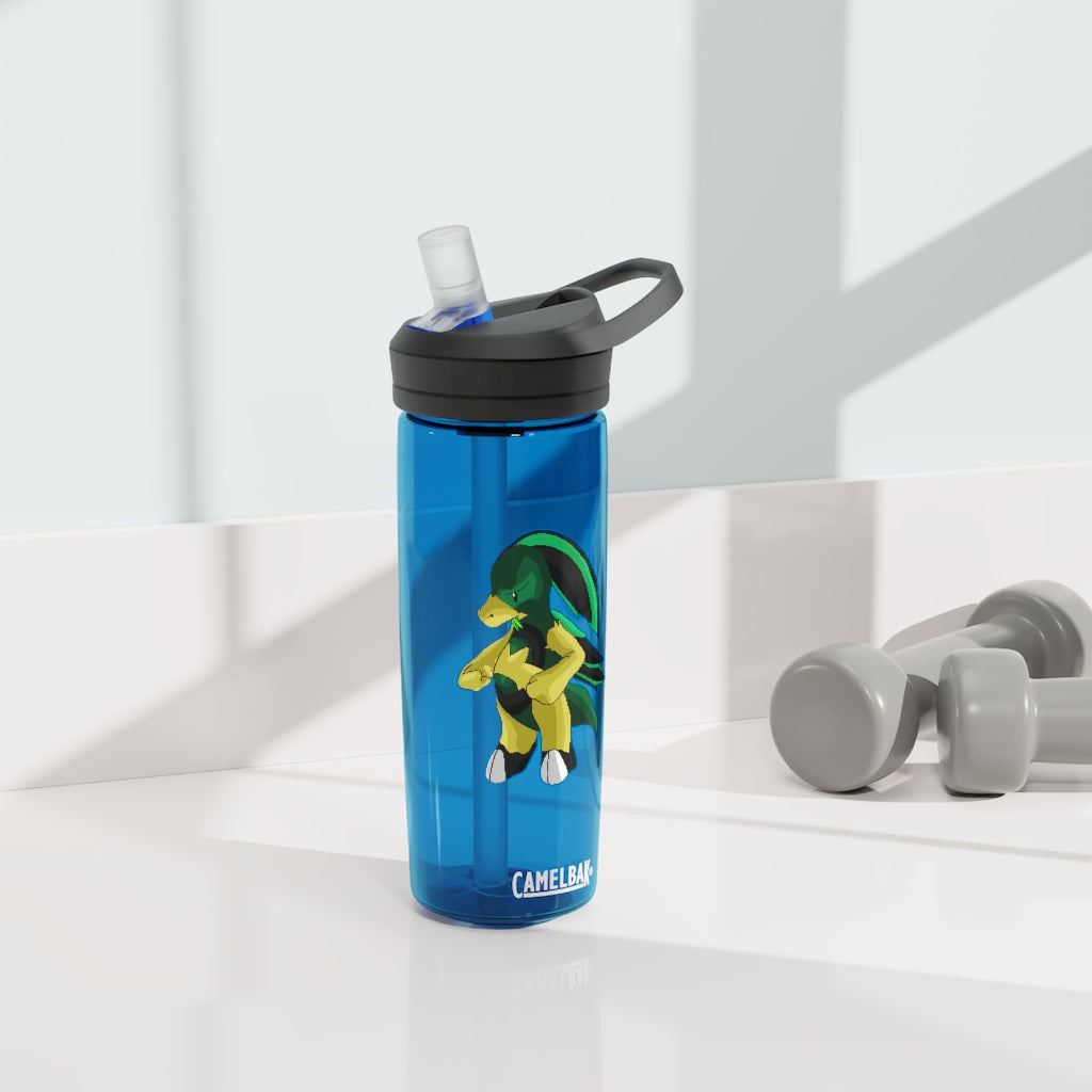 Bliblax CamelBak Eddy® Water Bottle in 20oz and 25oz sizes, showcasing its durable Tritan™ material and spill-proof design.