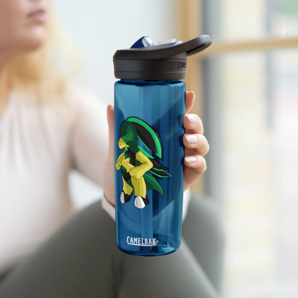 Bliblax CamelBak Eddy® Water Bottle in 20oz and 25oz sizes, showcasing its durable Tritan™ material and spill-proof design.