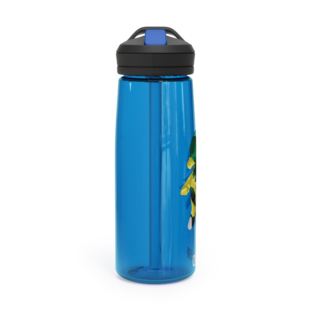 Bliblax CamelBak Eddy® Water Bottle in 20oz and 25oz sizes, showcasing its durable Tritan™ material and spill-proof design.