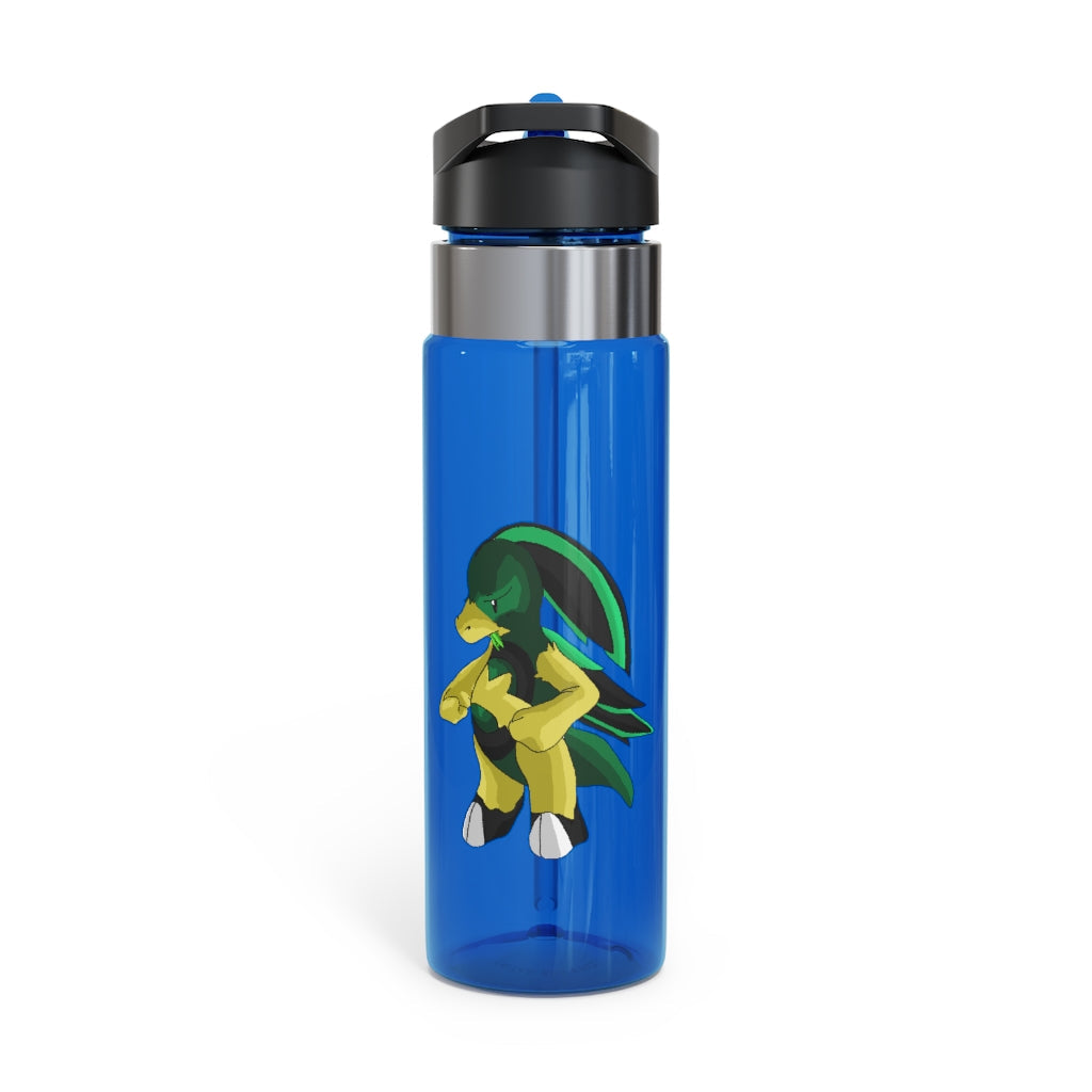 Bliblax Kensington Tritan™ Sport Bottle in vibrant colors with a carabiner hook, showcasing its lightweight and durable design.