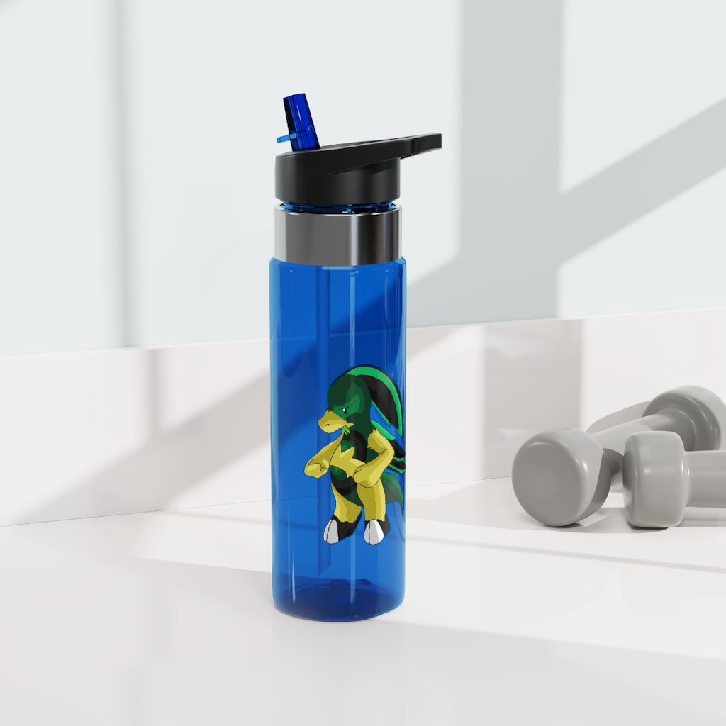 Bliblax Kensington Tritan™ Sport Bottle in vibrant colors with a carabiner hook, showcasing its lightweight and durable design.