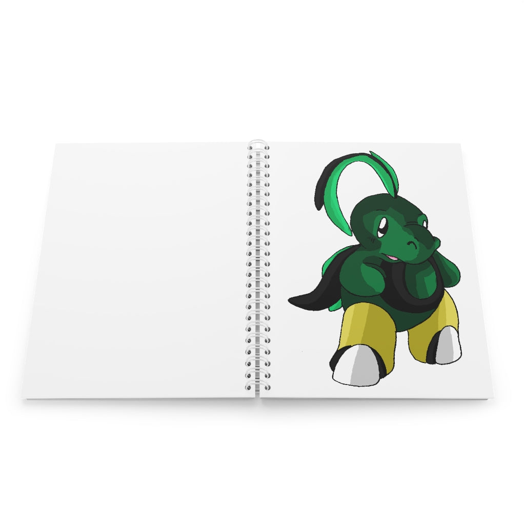 Bliscor Spiral Notebook with customizable covers and wide-ruled pages, featuring a semi-gloss laminated finish.