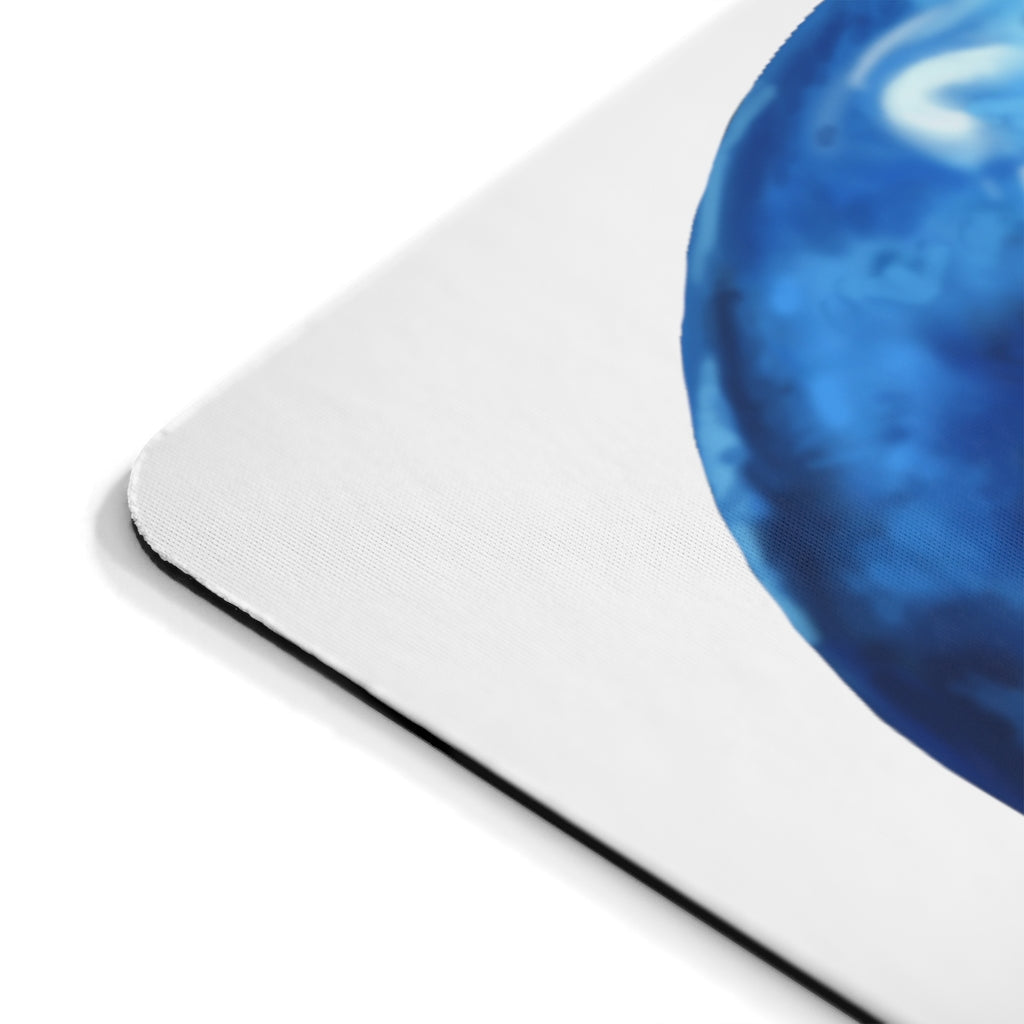 Blueberry Mouse Pad featuring a vibrant blueberry design on a smooth surface, ideal for enhancing desk aesthetics.