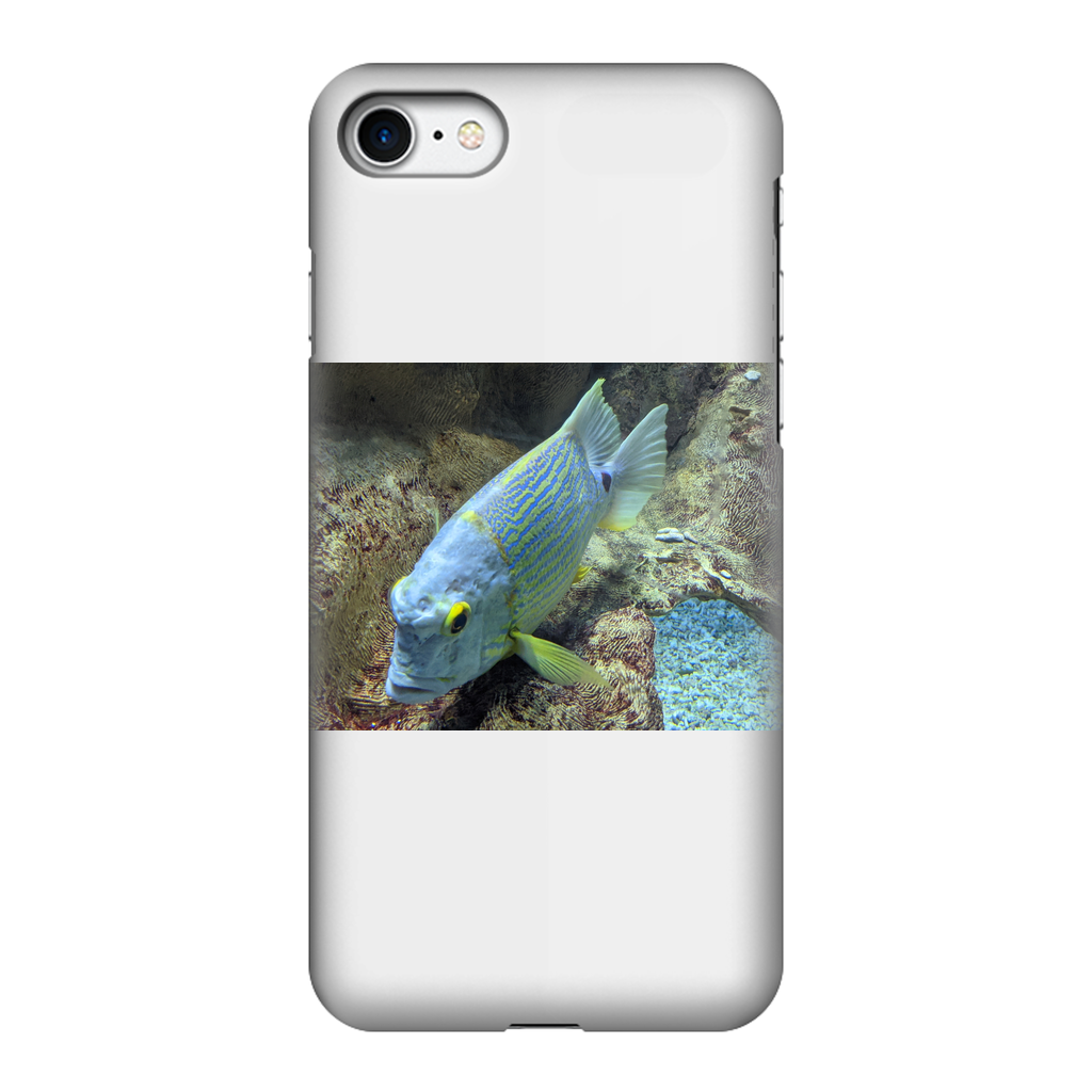 BlueYellowFish Fully Printed Tough Phone Case showcasing vibrant design and dual-layer protection.