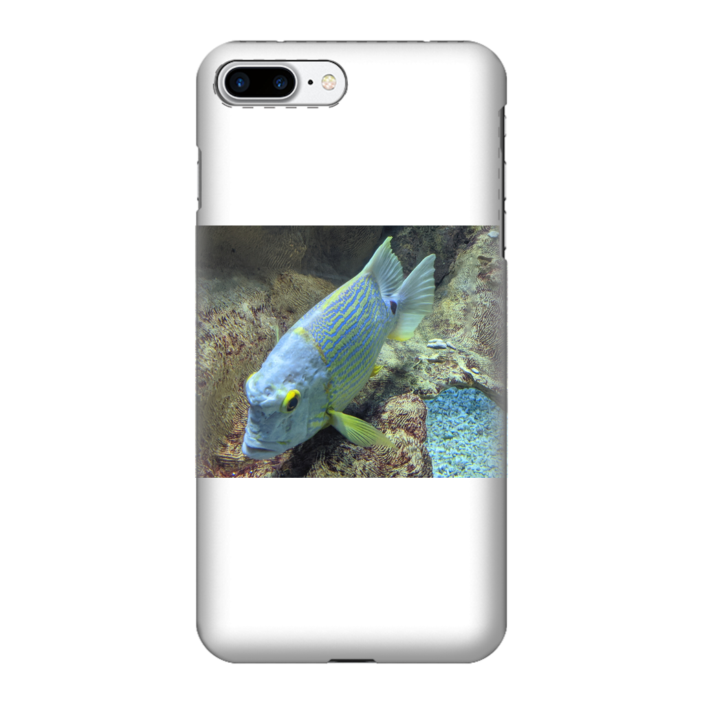 BlueYellowFish Fully Printed Tough Phone Case showcasing vibrant design and dual-layer protection.