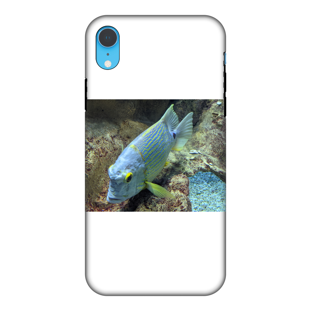 BlueYellowFish Fully Printed Tough Phone Case showcasing vibrant design and dual-layer protection.