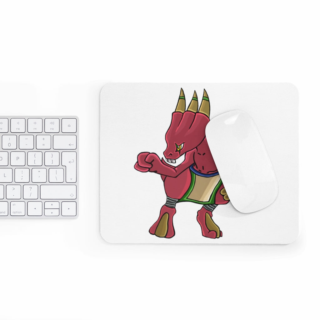 Bonegar Mouse Pad featuring a personalized design with a smooth neoprene surface and non-slip base, ideal for enhancing desk aesthetics.