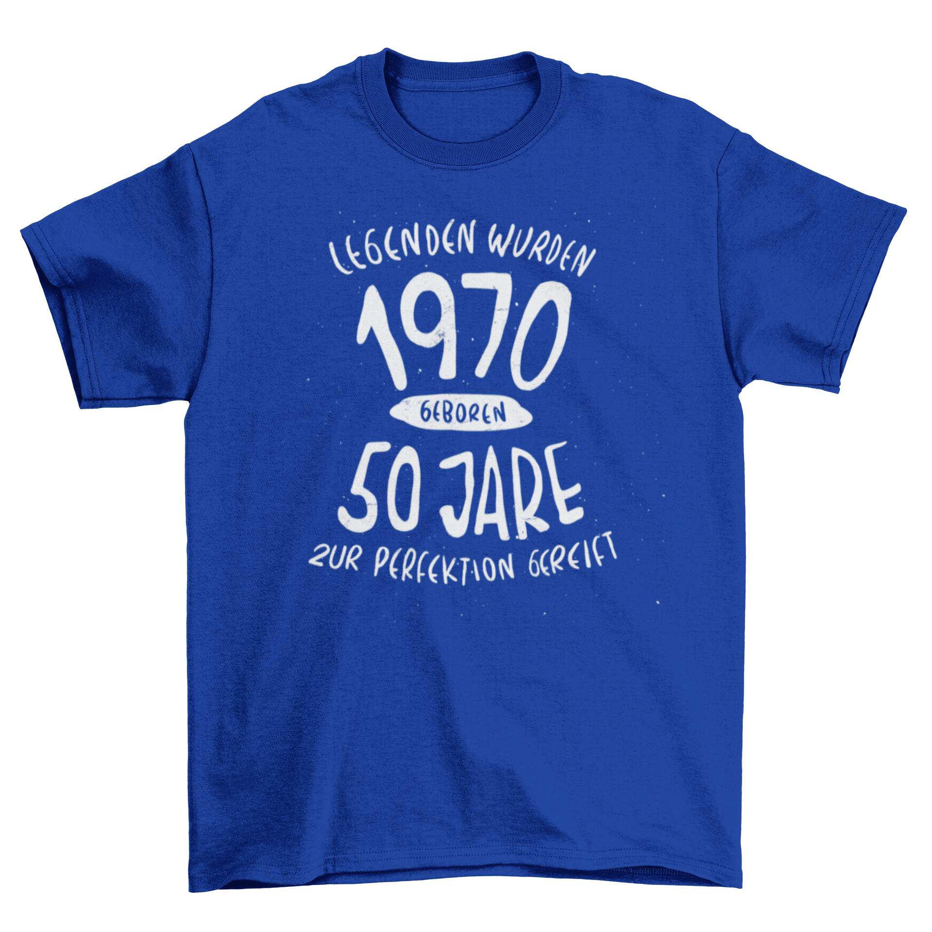 Born in 1970 German t-shirt featuring a stylish design with a meaningful quote celebrating 50 years of life.