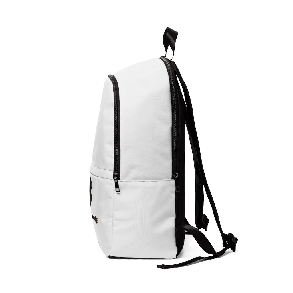 Boy Unisex Fabric Backpack in soft nylon, lightweight and waterproof, featuring adjustable shoulder straps and padded back panel.