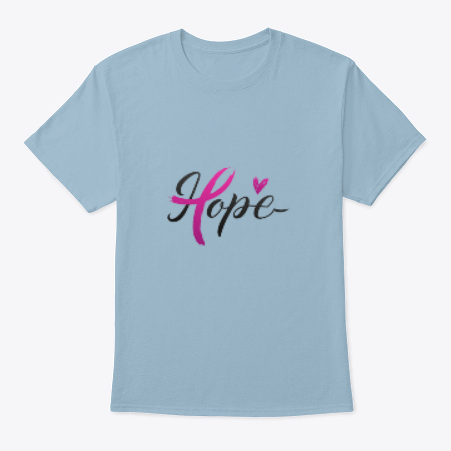 Breast Cancer Awareness Calligraphy Stroke Pink Ribbon apparel in pink, showcasing a stylish design and comfortable fit.