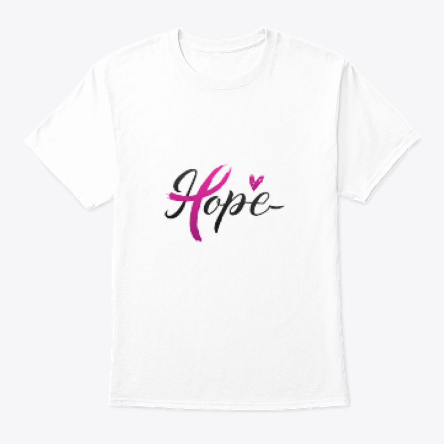 Breast Cancer Awareness Calligraphy Stroke Pink Ribbon apparel in pink, showcasing a stylish design and comfortable fit.