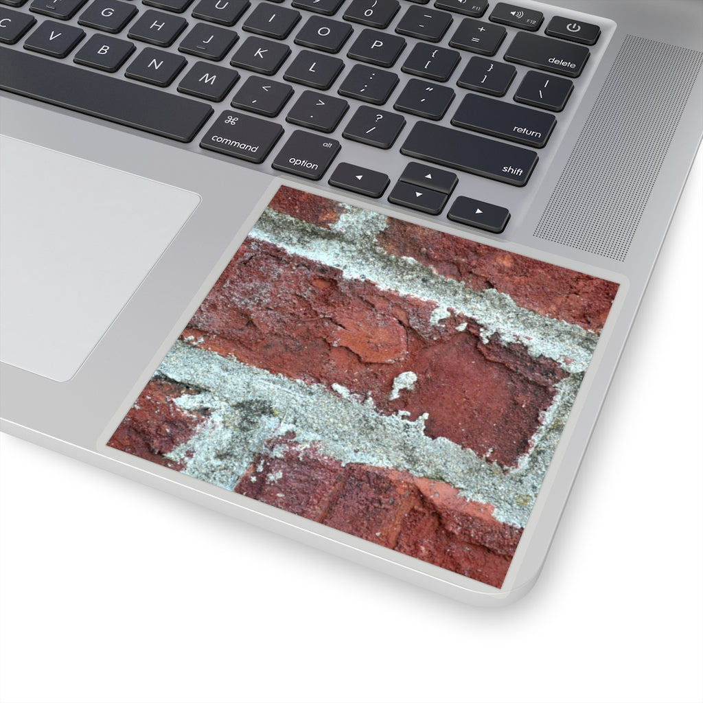 Bricks Kiss-Cut Stickers showcasing various shapes and sizes on a clean background, ideal for custom designs.