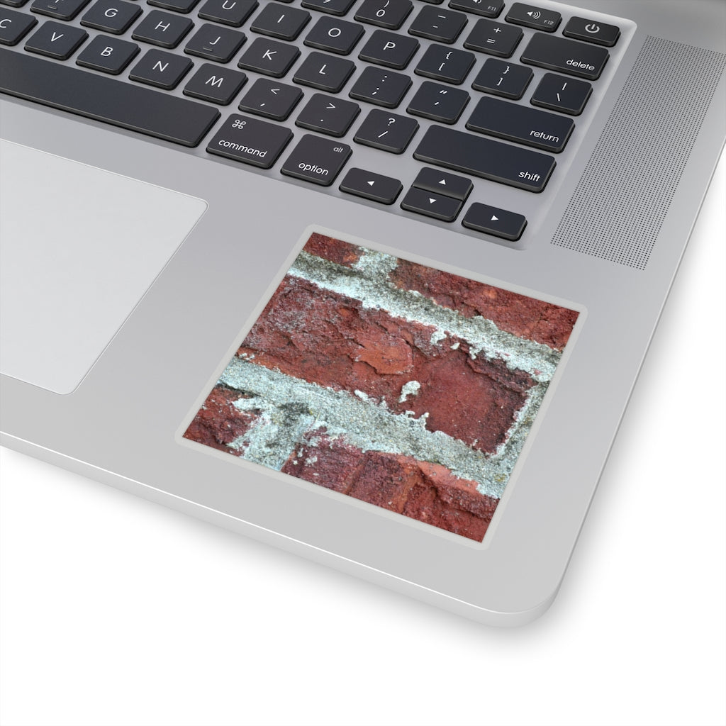 Bricks Kiss-Cut Stickers showcasing various shapes and sizes on a clean background, ideal for custom designs.