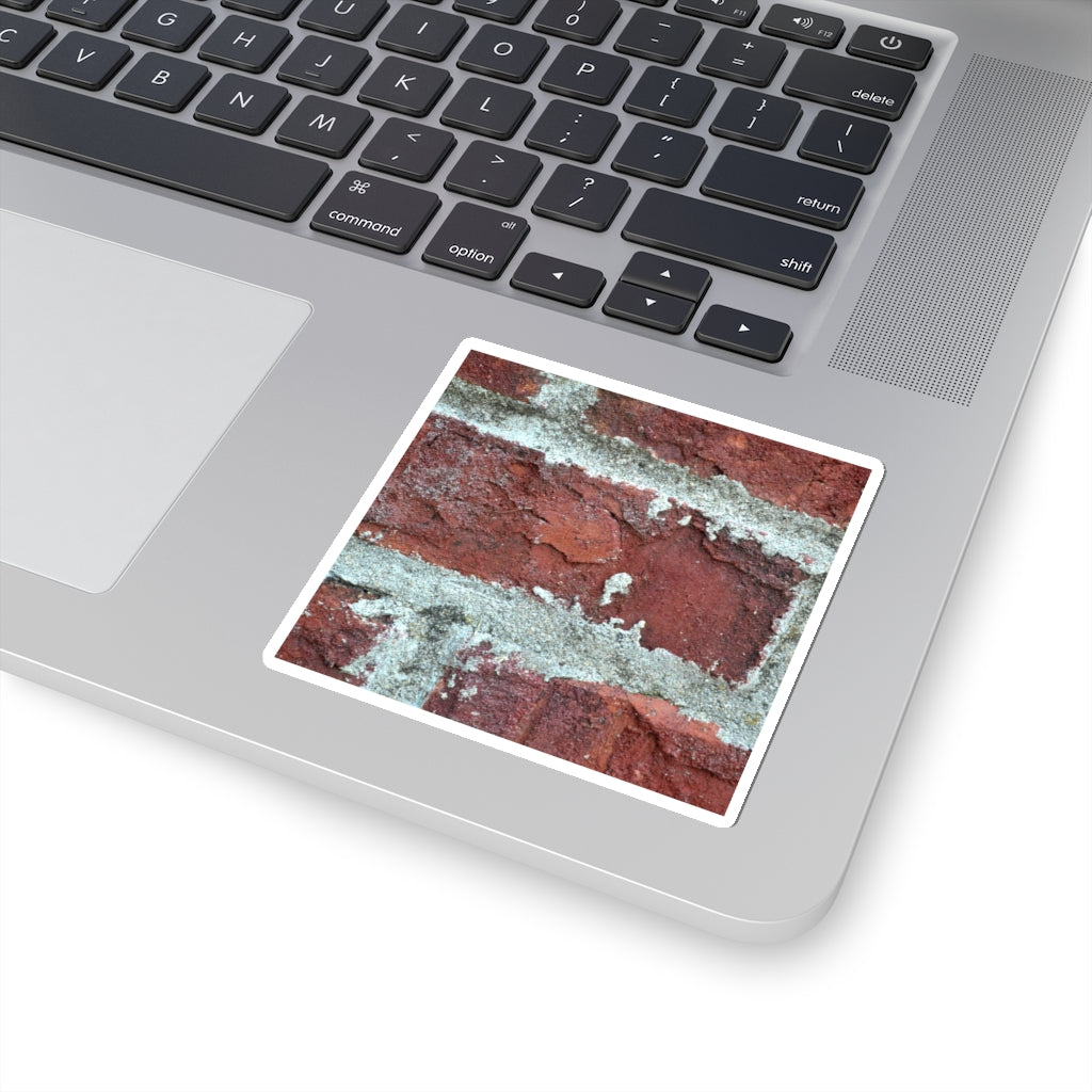 Bricks Kiss-Cut Stickers showcasing various shapes and sizes on a clean background, ideal for custom designs.