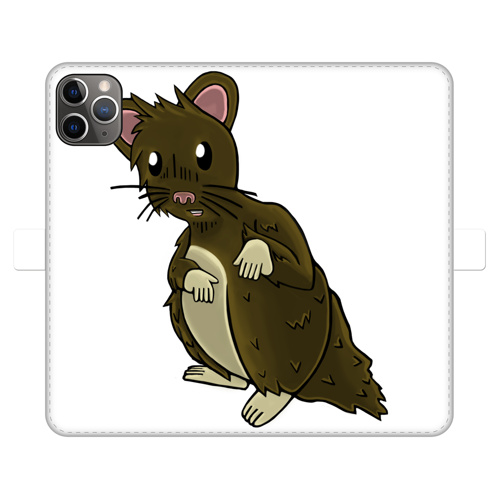 BrownHamster Fully Printed Wallet Case featuring vibrant UV-printed designs, magnetic closure, and faux leather material for iPhone and Samsung models.