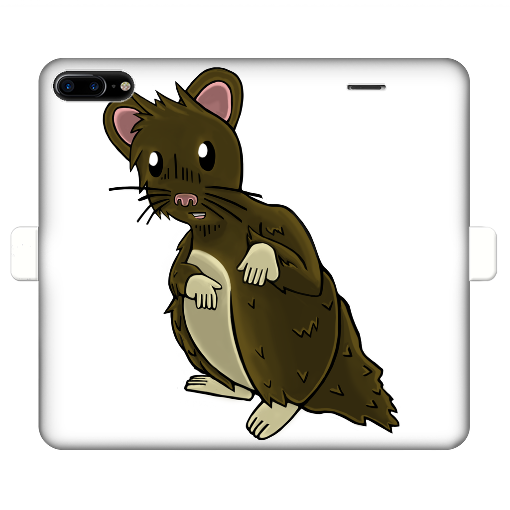 BrownHamster Fully Printed Wallet Case featuring vibrant UV-printed designs, magnetic closure, and faux leather material for iPhone and Samsung models.