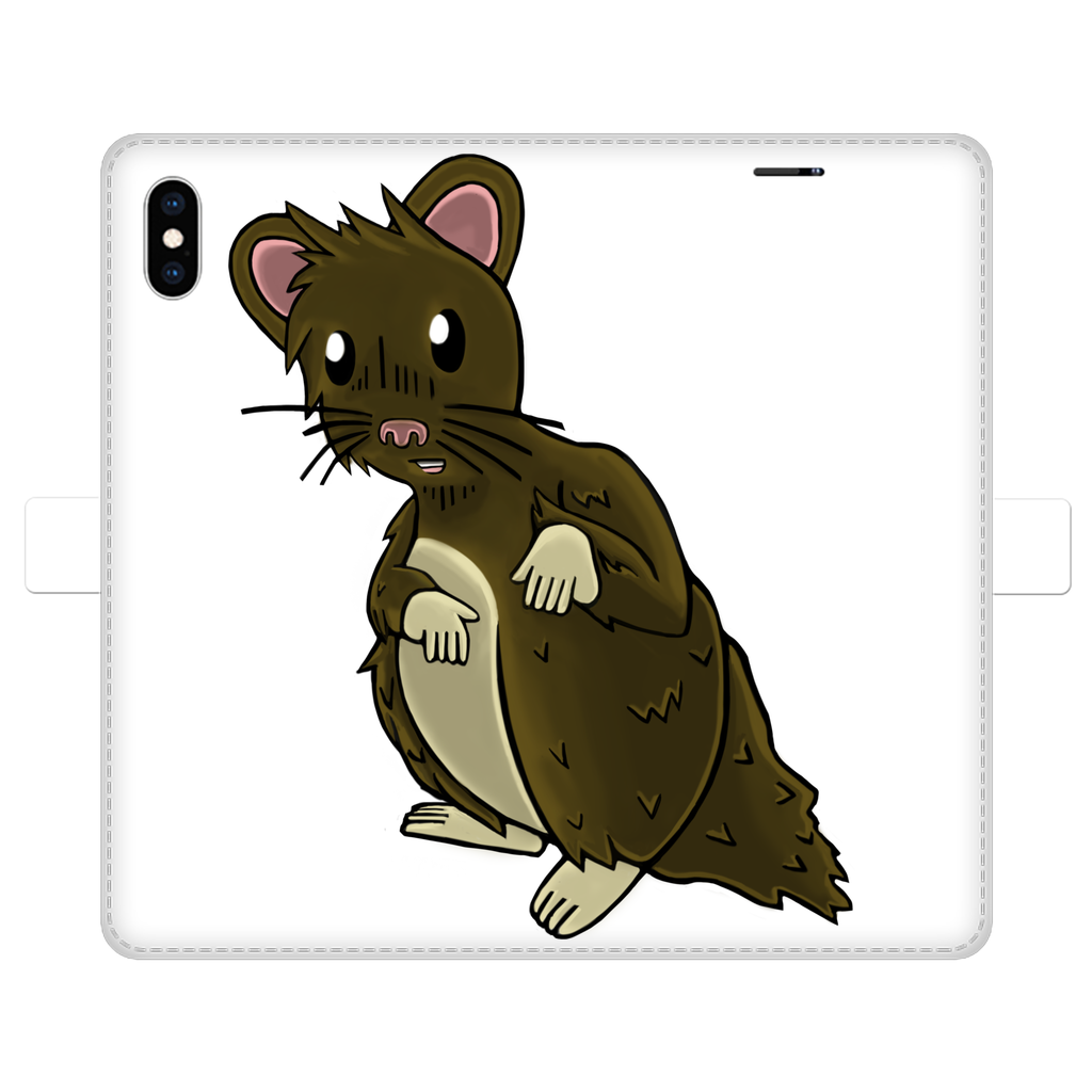 BrownHamster Fully Printed Wallet Case featuring vibrant UV-printed designs, magnetic closure, and faux leather material for iPhone and Samsung models.