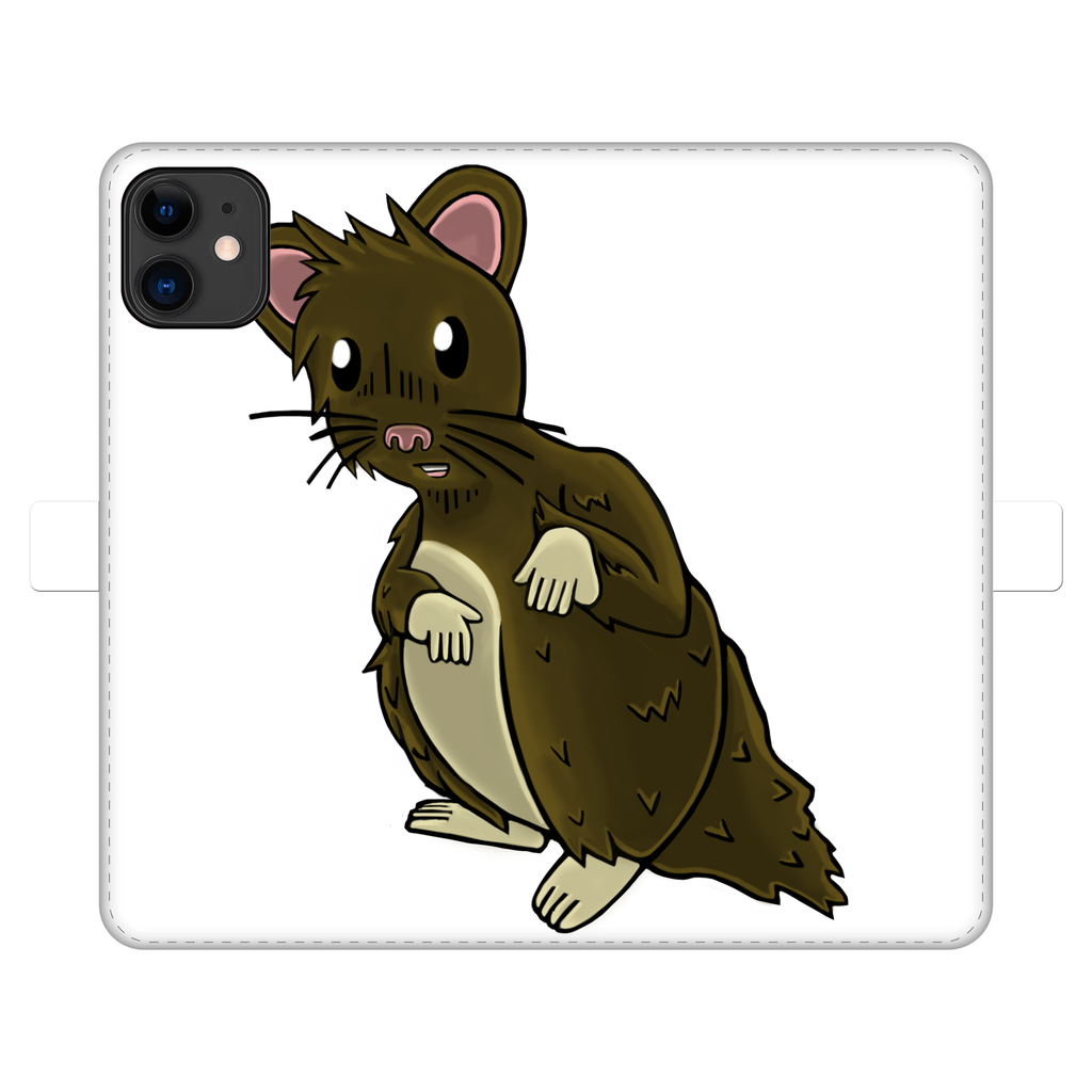 BrownHamster Fully Printed Wallet Case featuring vibrant UV-printed designs, magnetic closure, and faux leather material for iPhone and Samsung models.