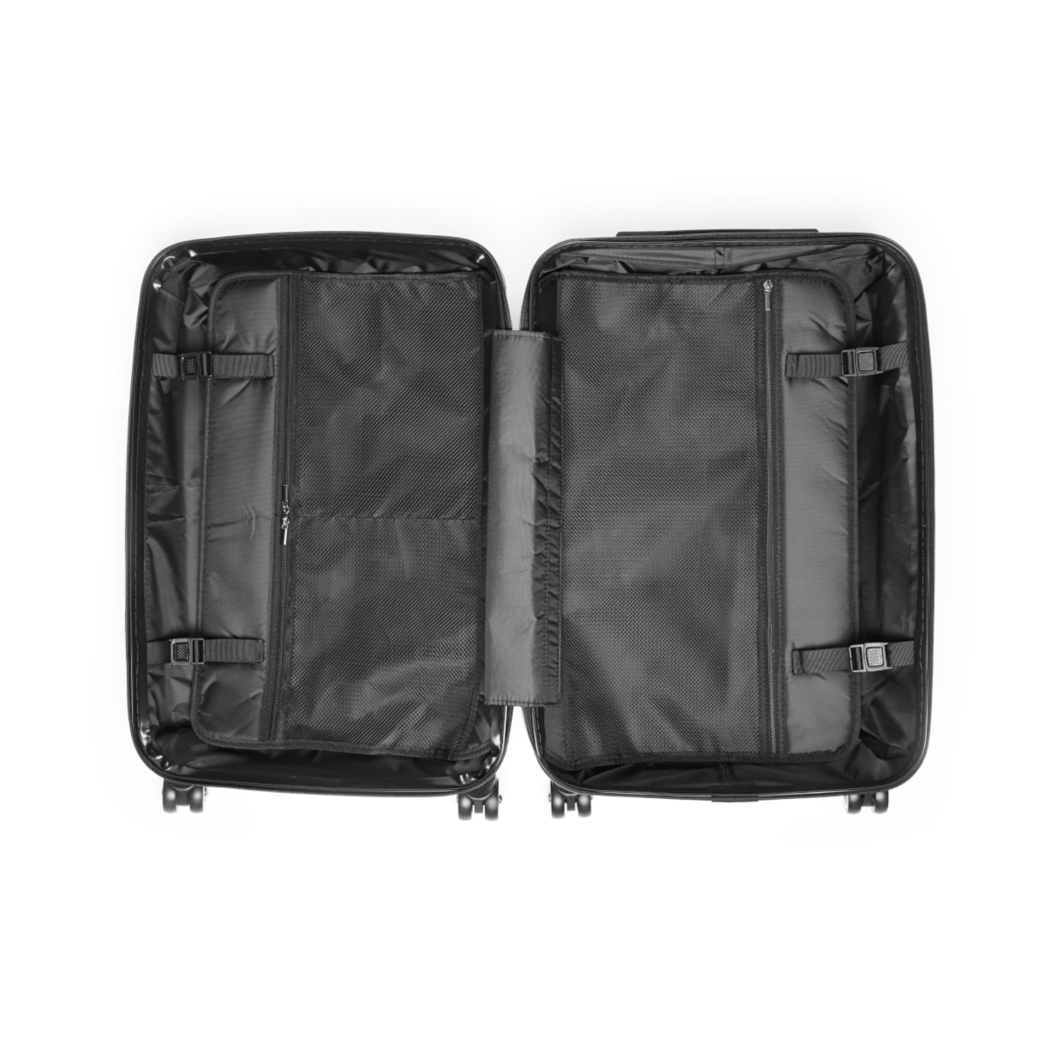 Bubbletare Cabin Suitcase featuring a personalized design, lightweight construction, and durable hard-shell material.