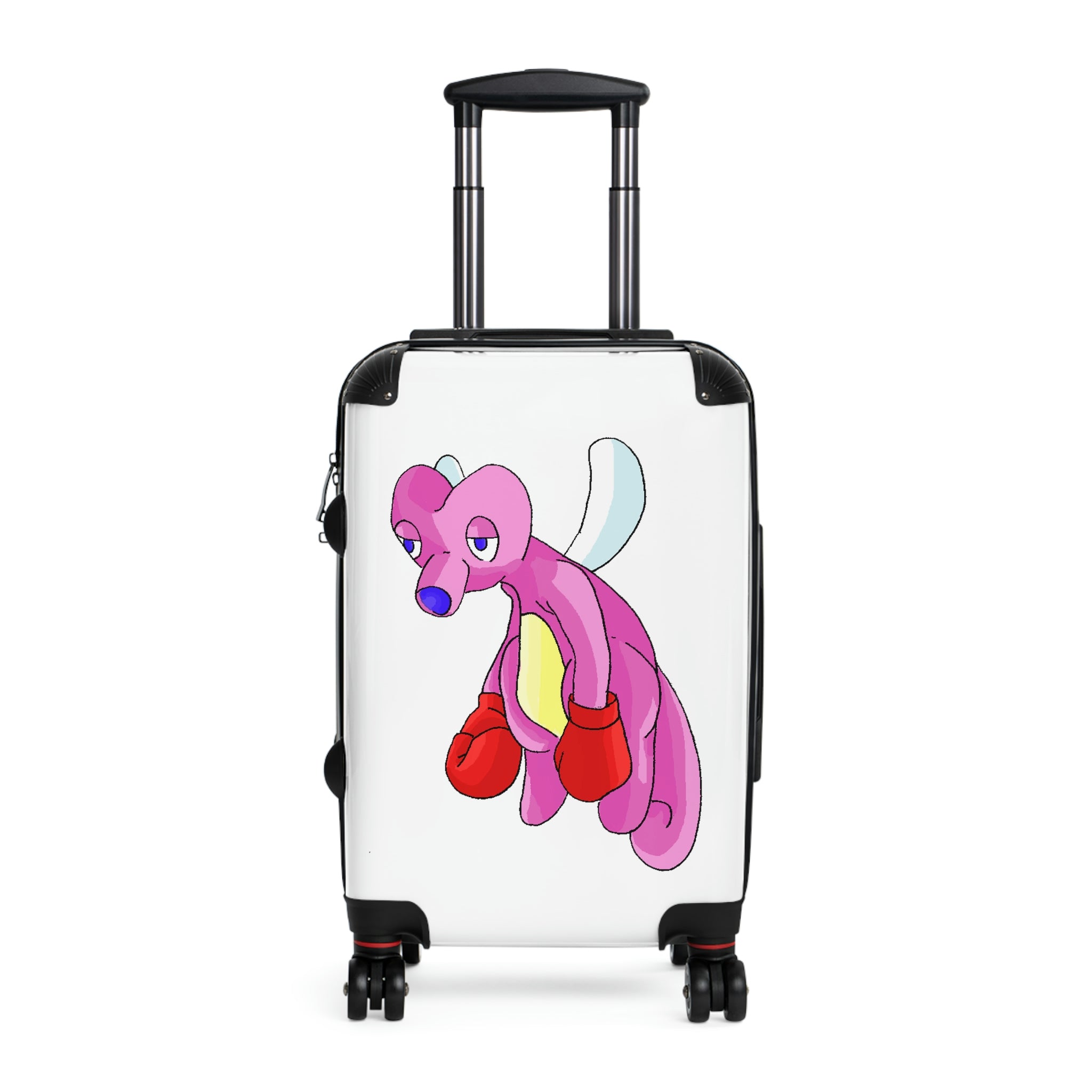 Bubbletare Cabin Suitcase featuring a personalized design, lightweight construction, and durable hard-shell material.