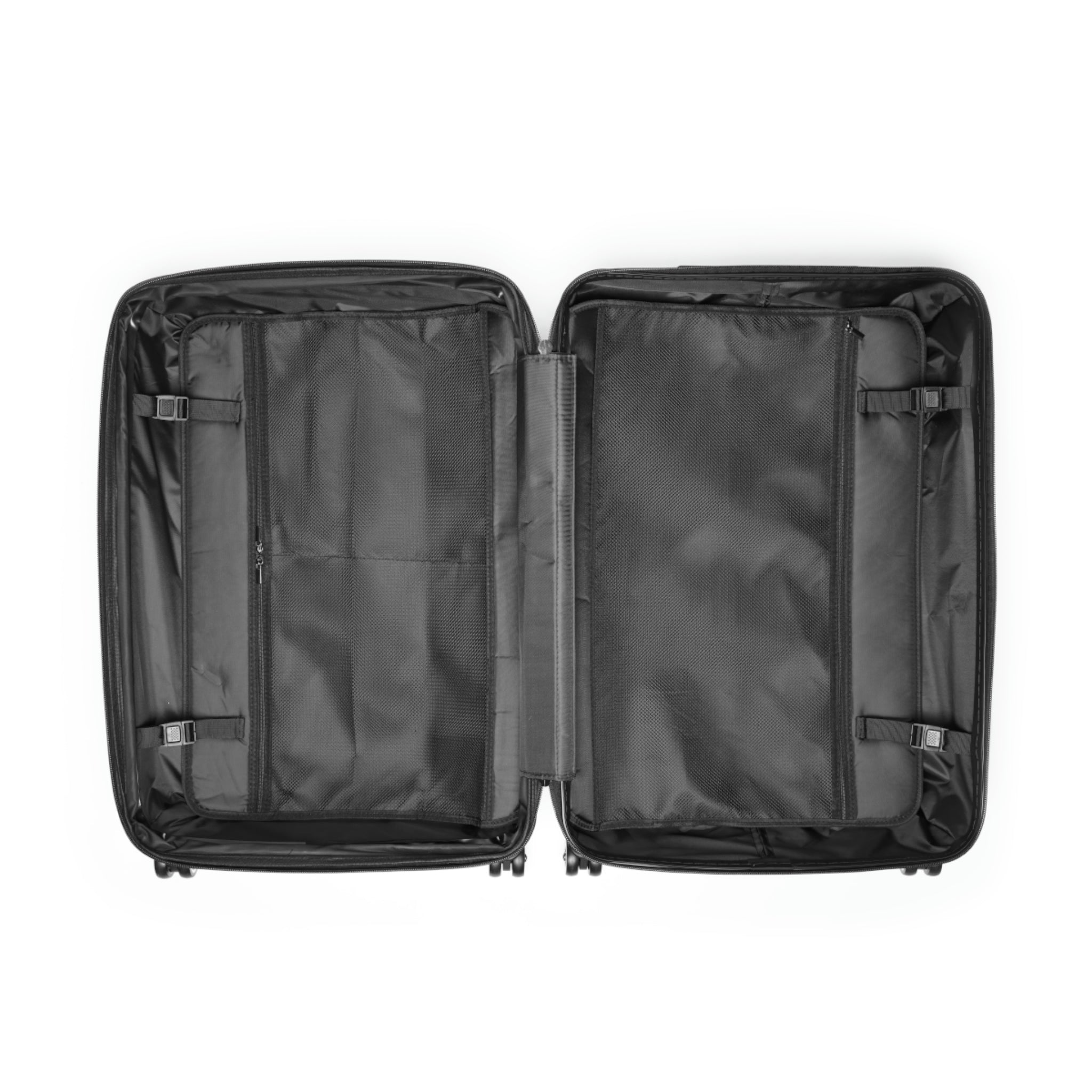 Bubbletare Cabin Suitcase featuring a personalized design, lightweight construction, and durable hard-shell material.