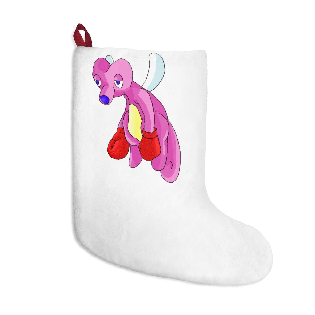 Bubbletare Christmas Stockings in festive designs, made of soft polyester fleece with a twill ribbon loop for hanging.