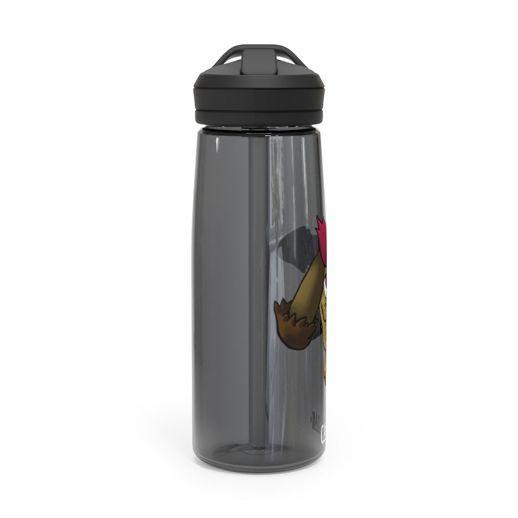 Bunyun CamelBak Eddy® Water Bottle in 20oz and 25oz sizes, showcasing robust Tritan™ material and spill-proof design.