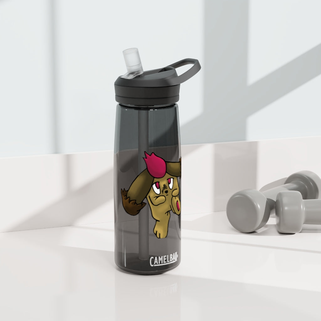 Bunyun CamelBak Eddy® Water Bottle in 20oz and 25oz sizes, showcasing robust Tritan™ material and spill-proof design.