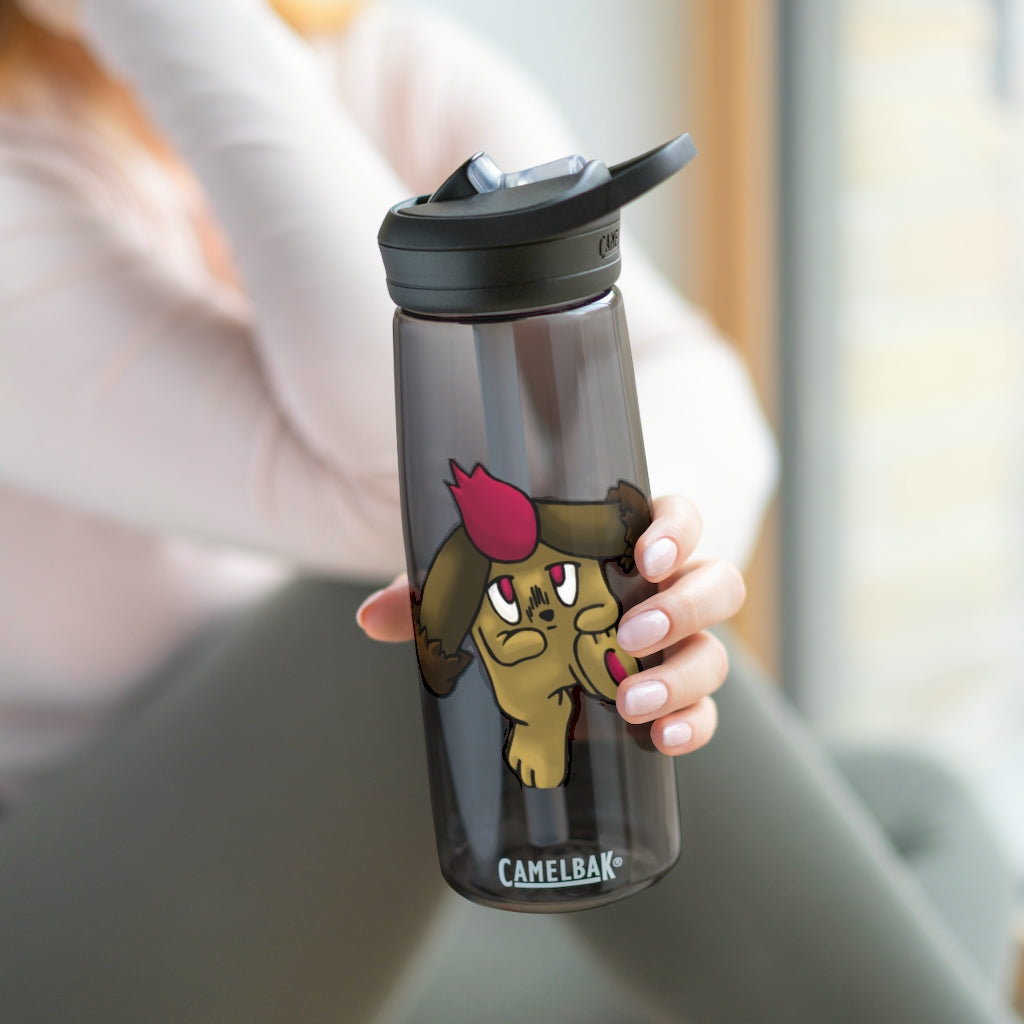 Bunyun CamelBak Eddy® Water Bottle in 20oz and 25oz sizes, showcasing robust Tritan™ material and spill-proof design.