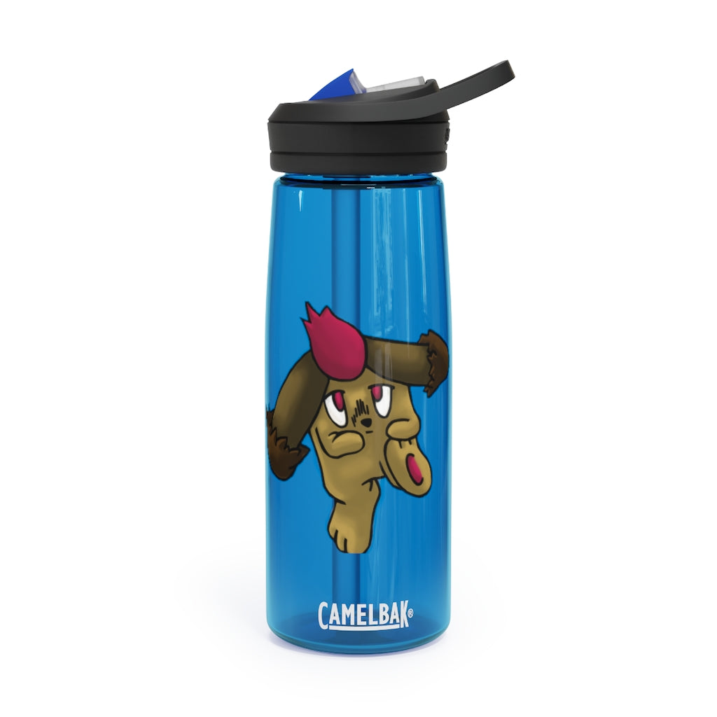 Bunyun CamelBak Eddy® Water Bottle in 20oz and 25oz sizes, showcasing robust Tritan™ material and spill-proof design.