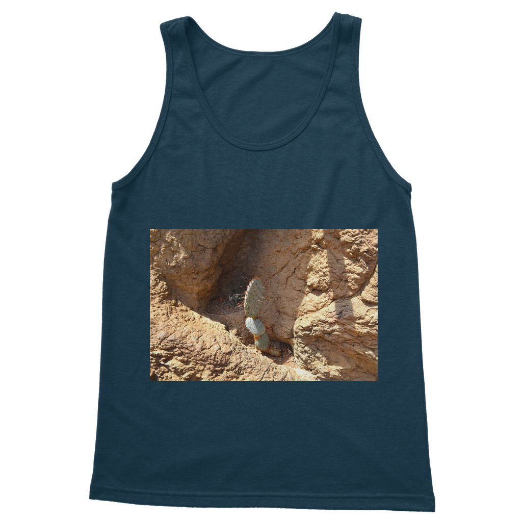 Cactus Classic Adult Vest Top in various colors, showcasing its unisex design and high-quality fabric.