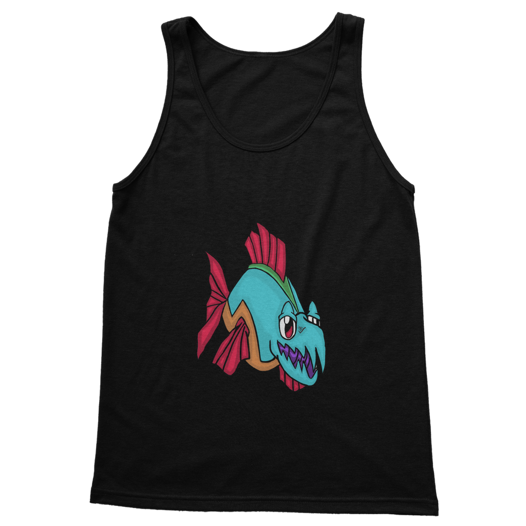 Cannip Classic Adult Vest Top in various colors, showcasing its unisex design and high-quality cotton fabric.