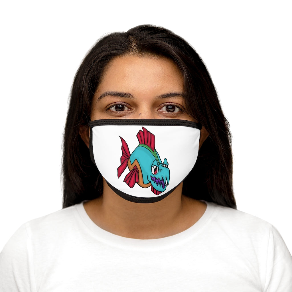 Cannip Mixed-Fabric Face Mask featuring a durable polyester exterior and soft cotton interior, designed for comfort and style.