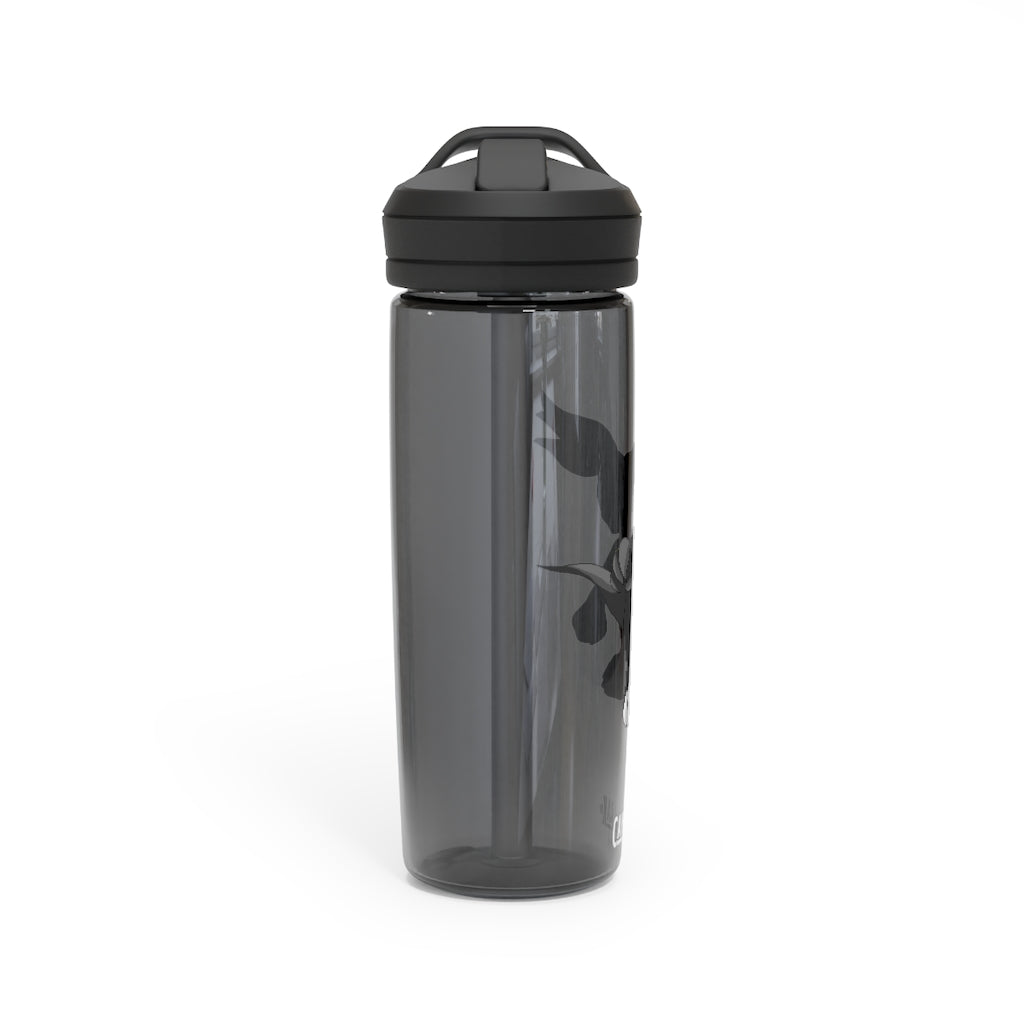 Carcoot CamelBak Eddy® Water Bottle in 20oz and 25oz sizes, showcasing its robust Tritan™ material and spill-proof design.