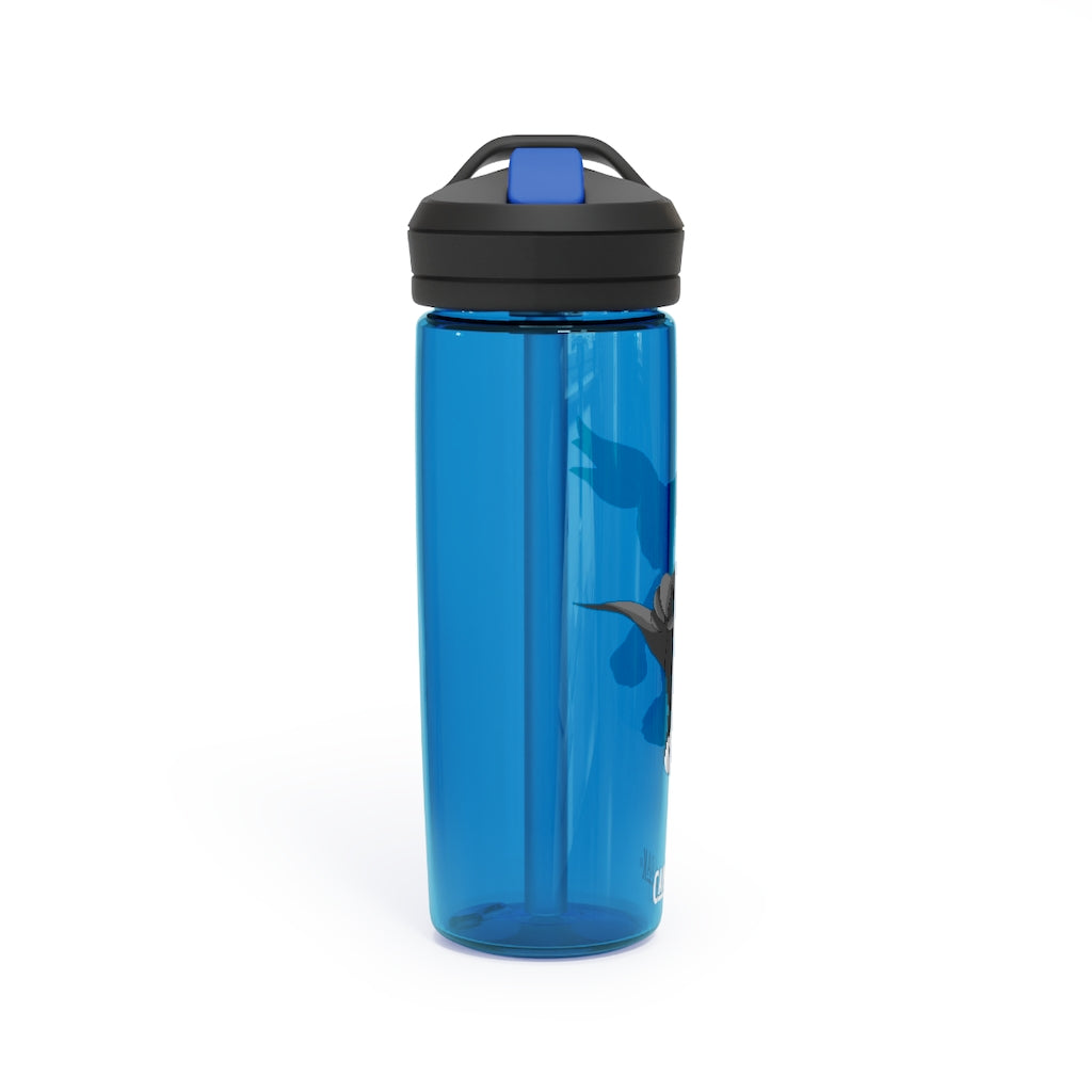 Carcoot CamelBak Eddy® Water Bottle in 20oz and 25oz sizes, showcasing its robust Tritan™ material and spill-proof design.