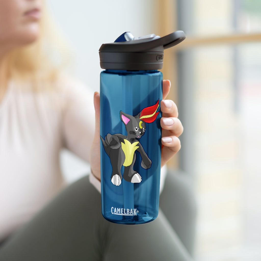 Carcoot CamelBak Eddy® Water Bottle in 20oz and 25oz sizes, showcasing its robust Tritan™ material and spill-proof design.